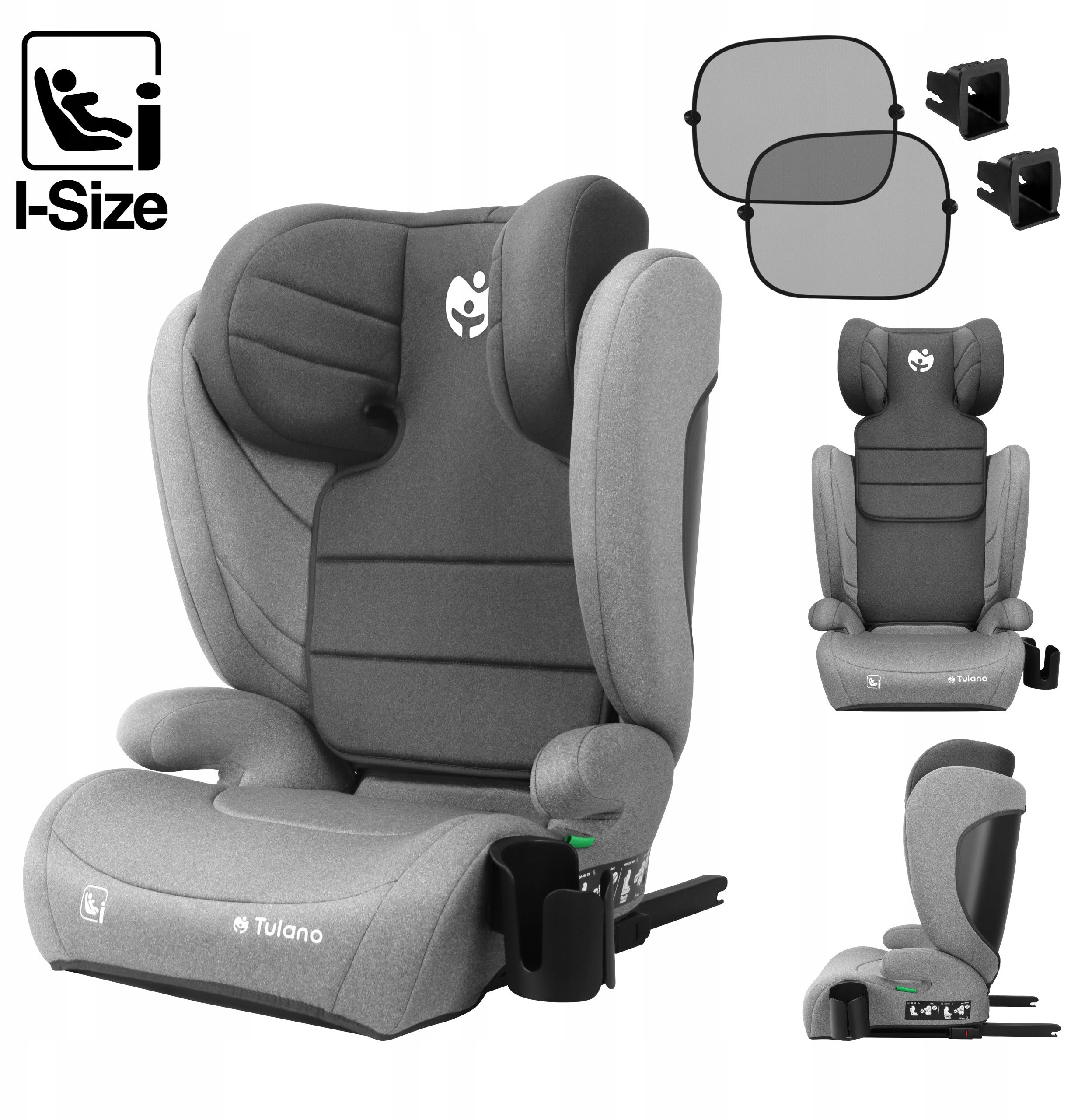 Fotelik Samochodowy Dla Dzieci Tulano Joy 35 Grey 100-150Cm Isofix I-Size – Bezpieczeństwo i komfort w podróży