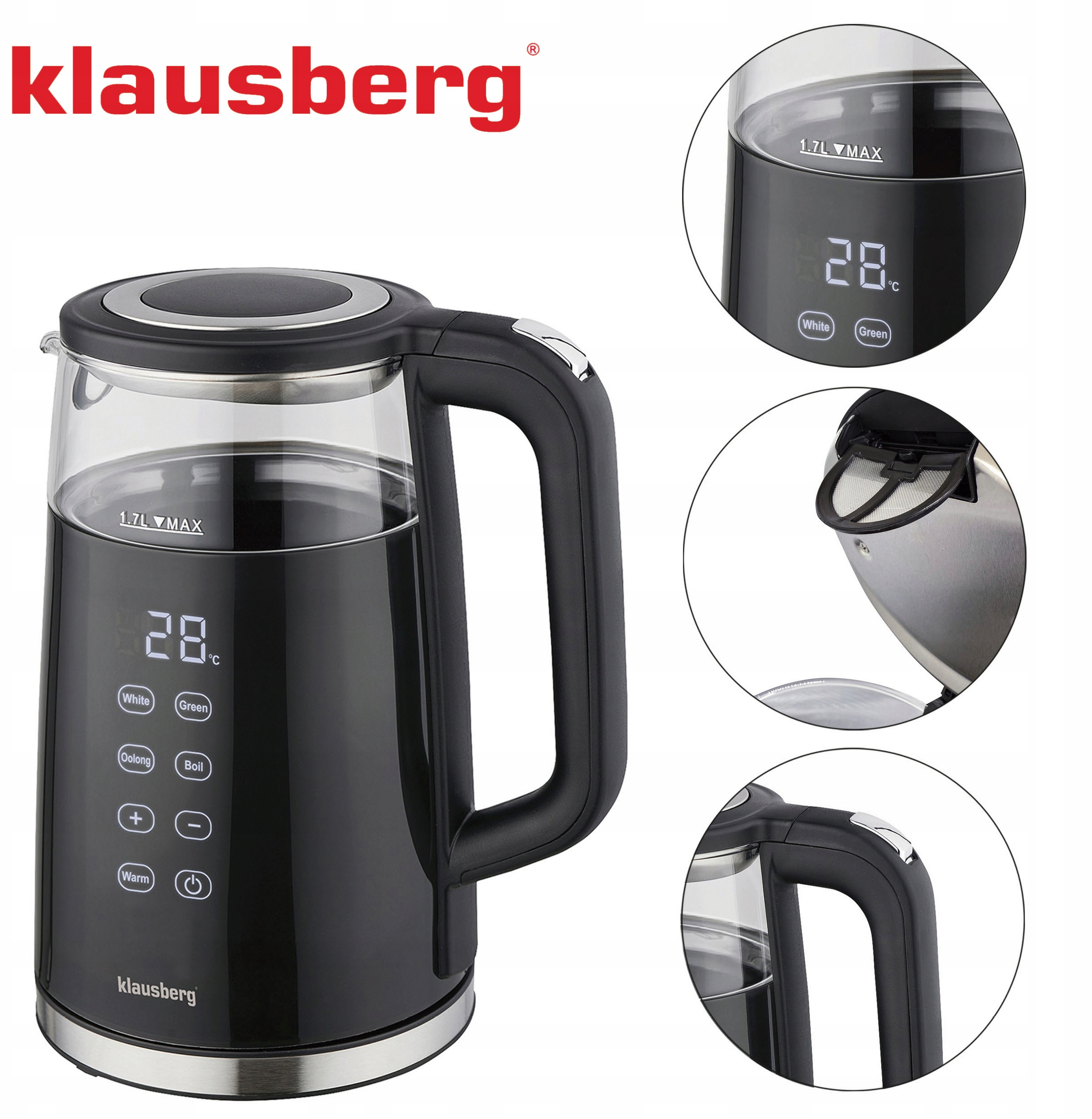 Pojemność 1,7 litra – idealna dla całej rodziny