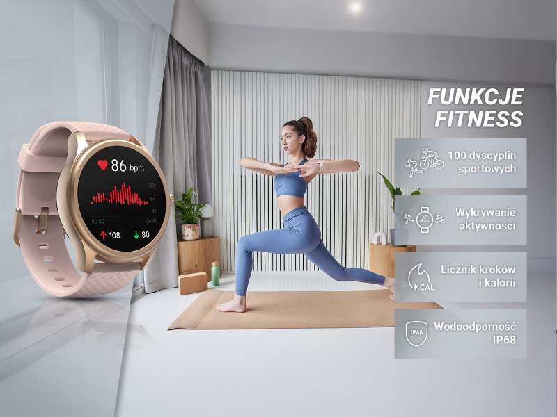 Stylowy smartwatch Hama z dyskretnym designem