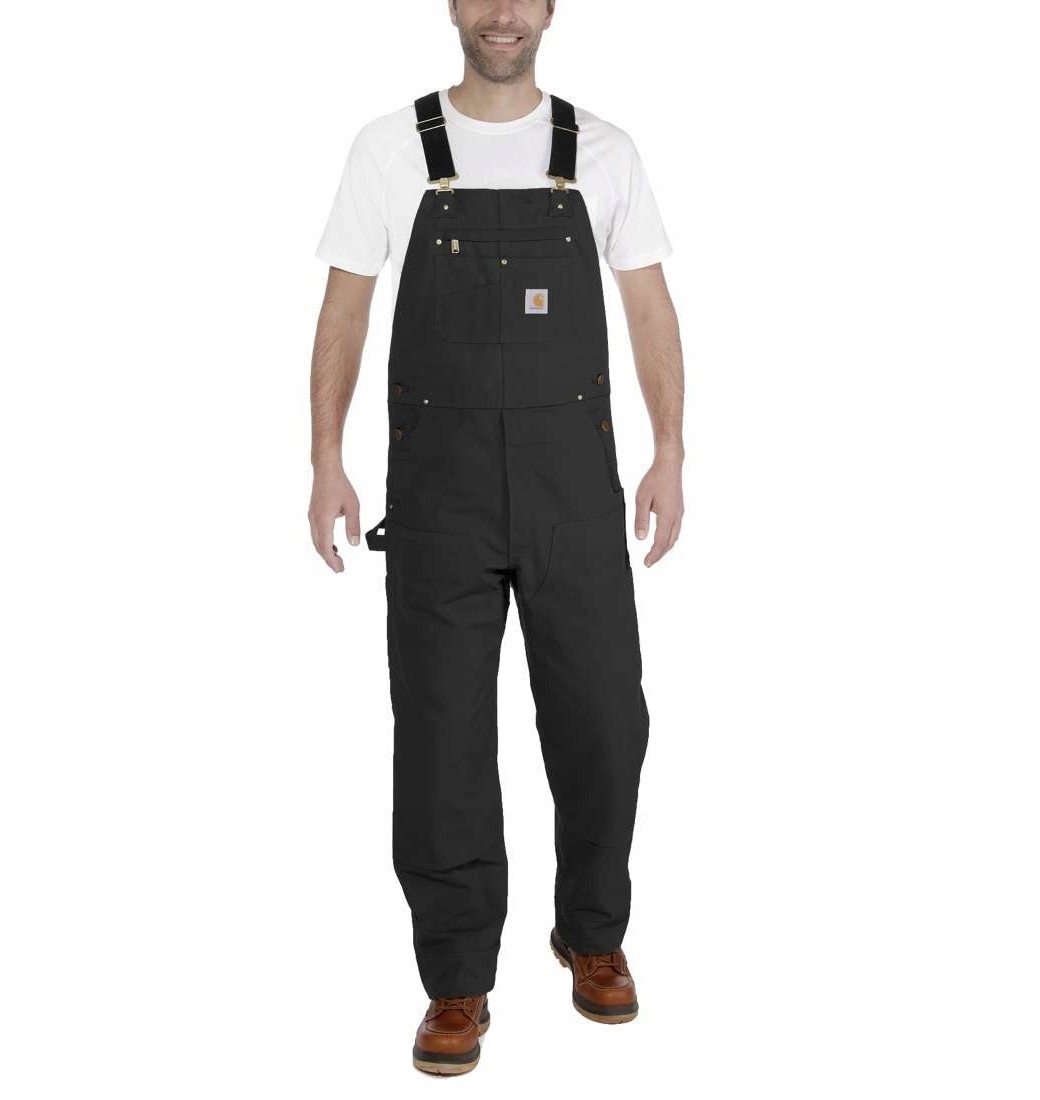 Ogrodniczki Carhartt Bib Overall Black – Idealne dla aktywnych