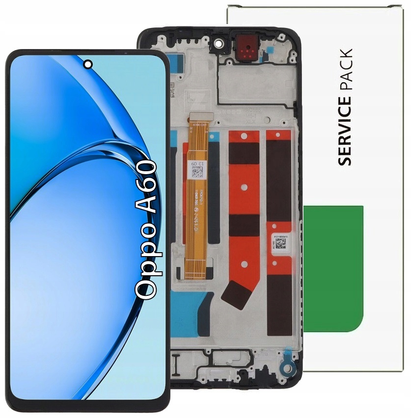 Wyświetlacz Do Oppo A60 CPH2631 – Oryginalny LCD Ekran Ramka