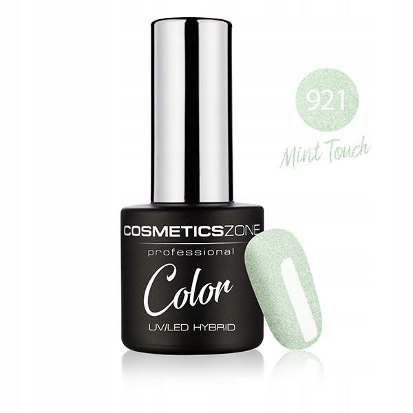 Cosmetics Zone Lakier hybrydowy miętowy 7ml - 921 EAN (GTIN) 5904754521178