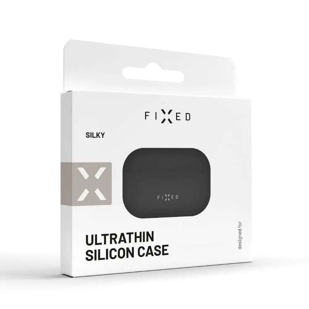 Ultracienkie silikonowe etui FIXED Silky pro Apple Airpods 3 – Ochrona i styl w jednym