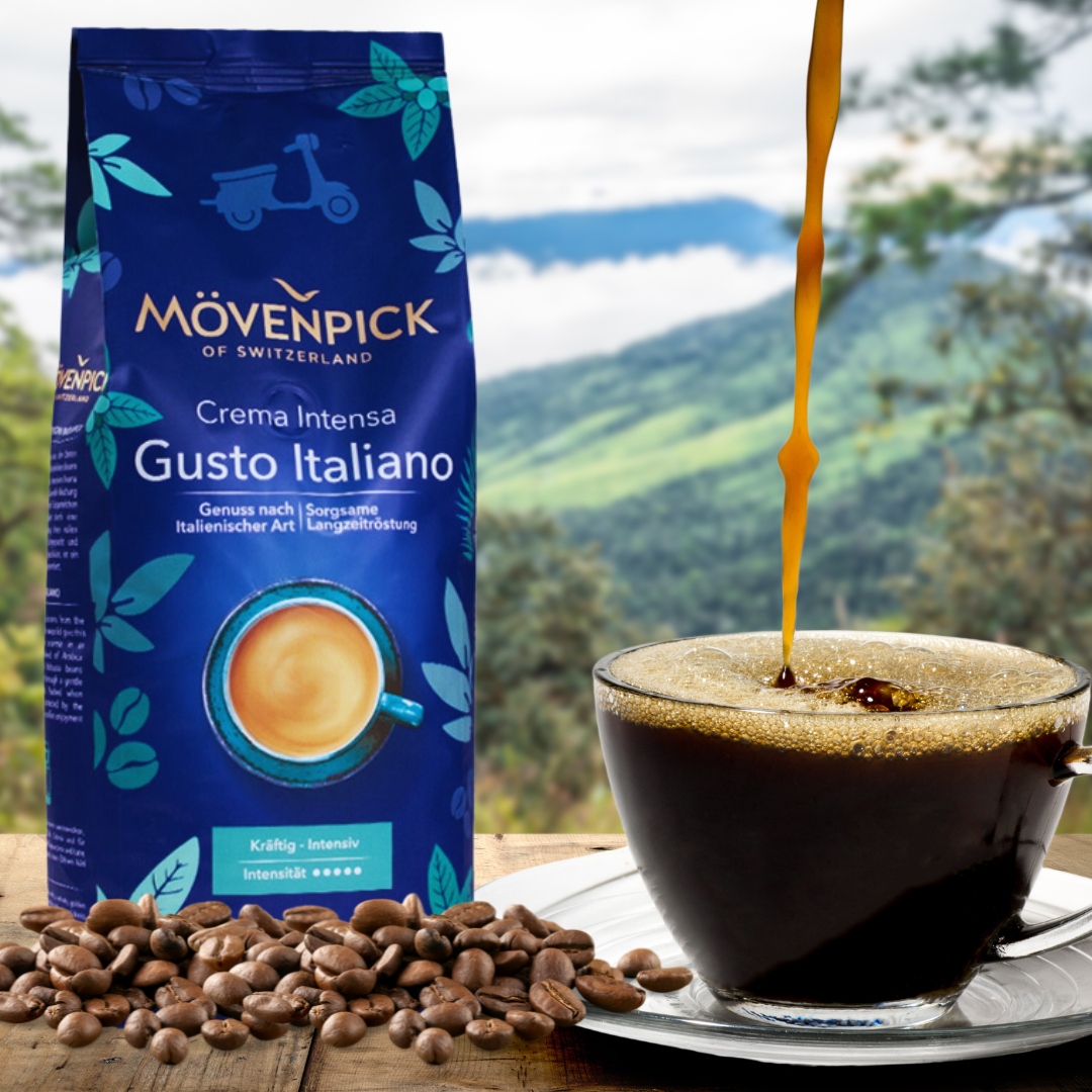 Wysokiej jakości mieszanka ziaren Arabica i Robusta