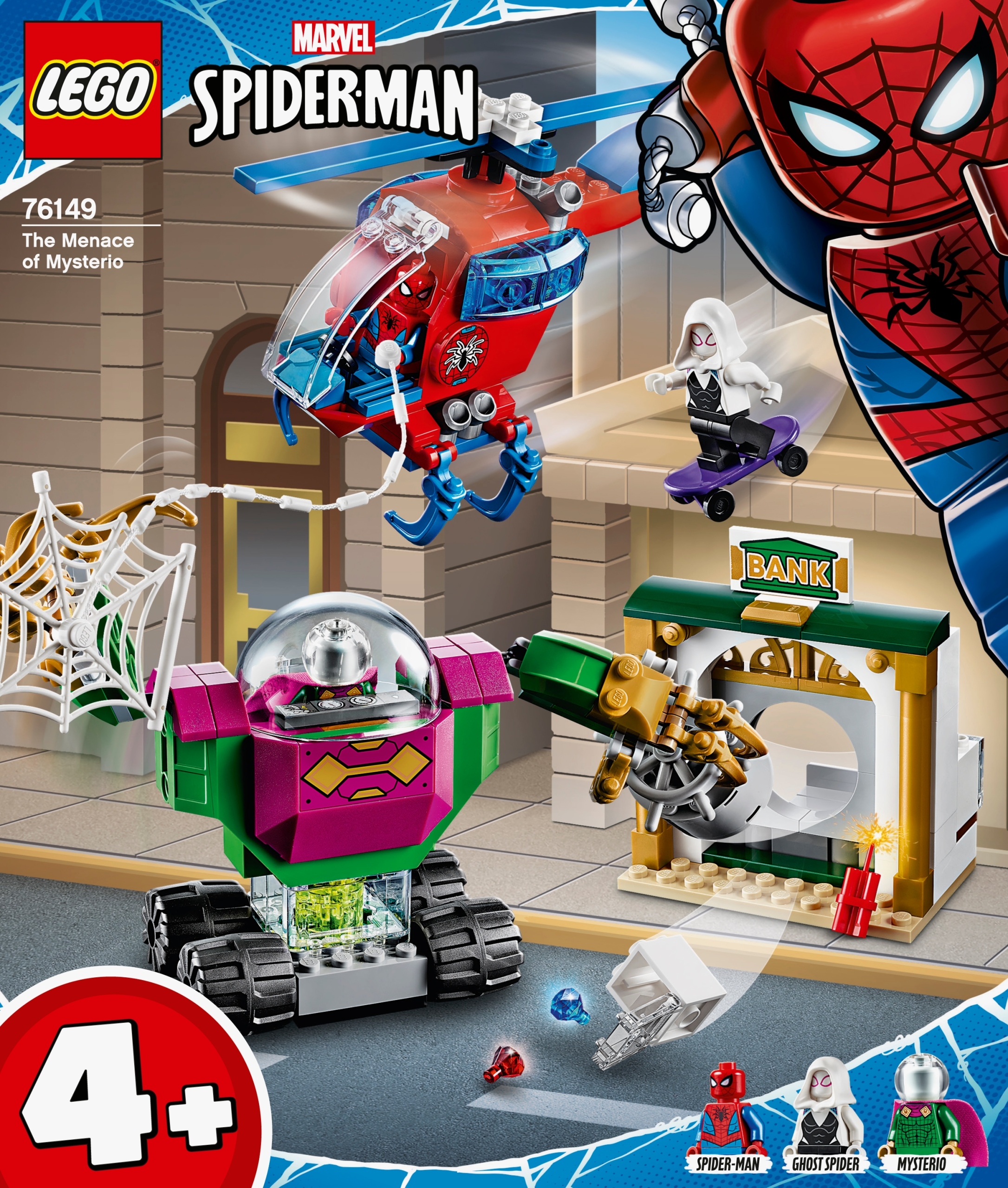 LEGO Marvel Spider-Man Groźny Mysterio (76149) – Przygoda z superbohaterami