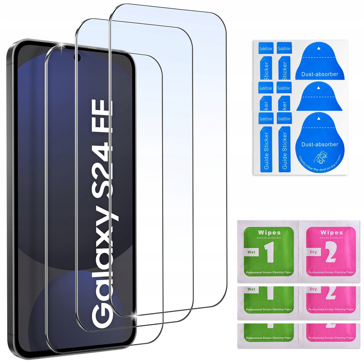 Zestaw akcesoriów do pielęgnacji ekranu