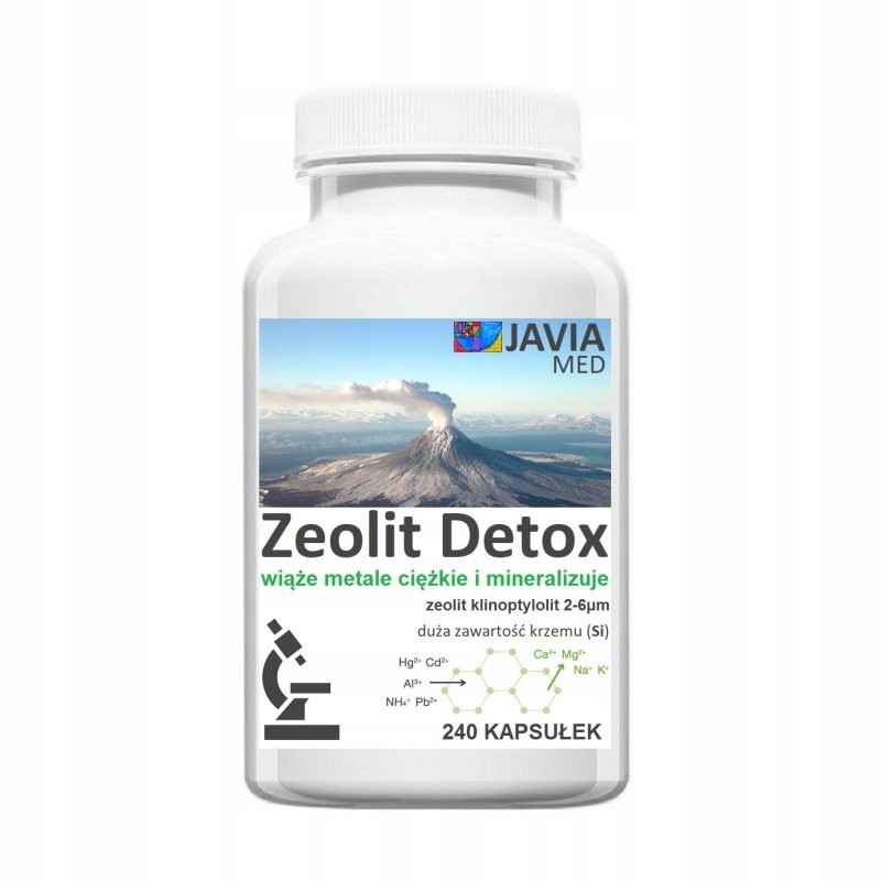 JAVIA Zeolit Detox* (240 kaps.) – oczyszczanie i detoksykacja