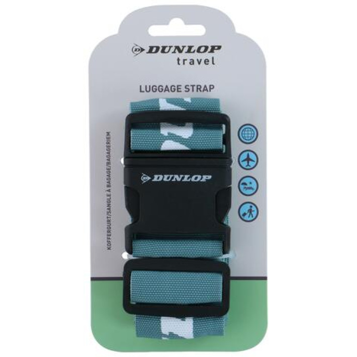 Uniwersalny Pas Zabezpieczający do Walizki Spinający 180x5cm Dunlop – Bezpieczny transport bagażu