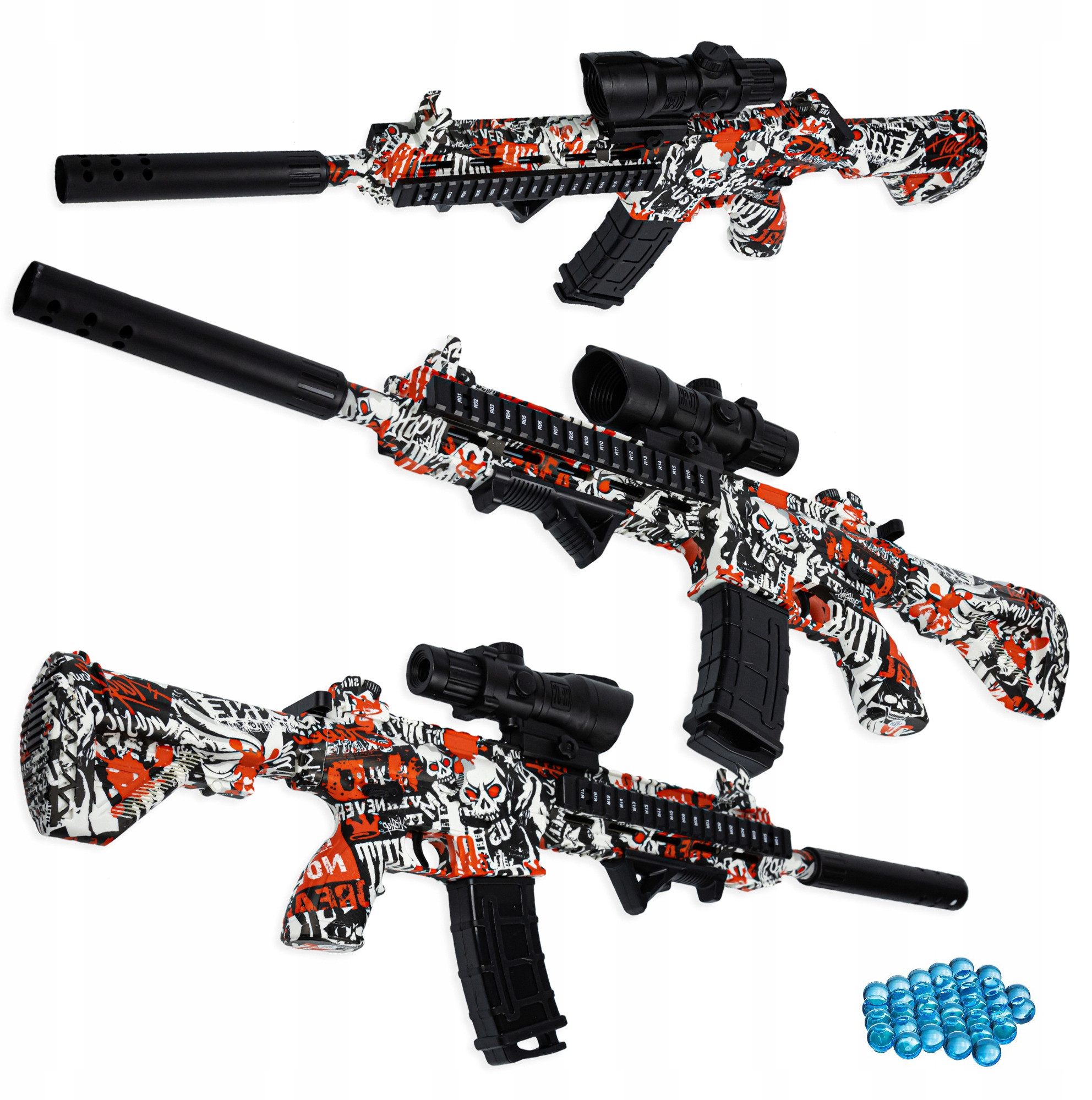 Bezpieczne kulki żelowe do zabawy w pomieszczeniach