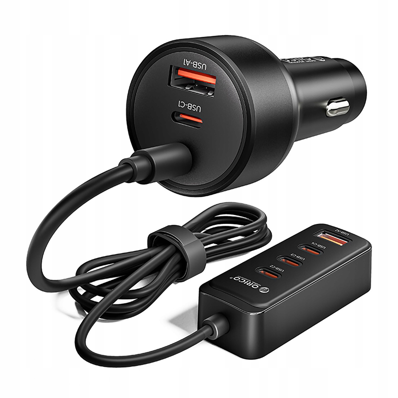 Samochodowa ładowarka Orico ChargeClip 108W – Wydajność i wygoda w podróży