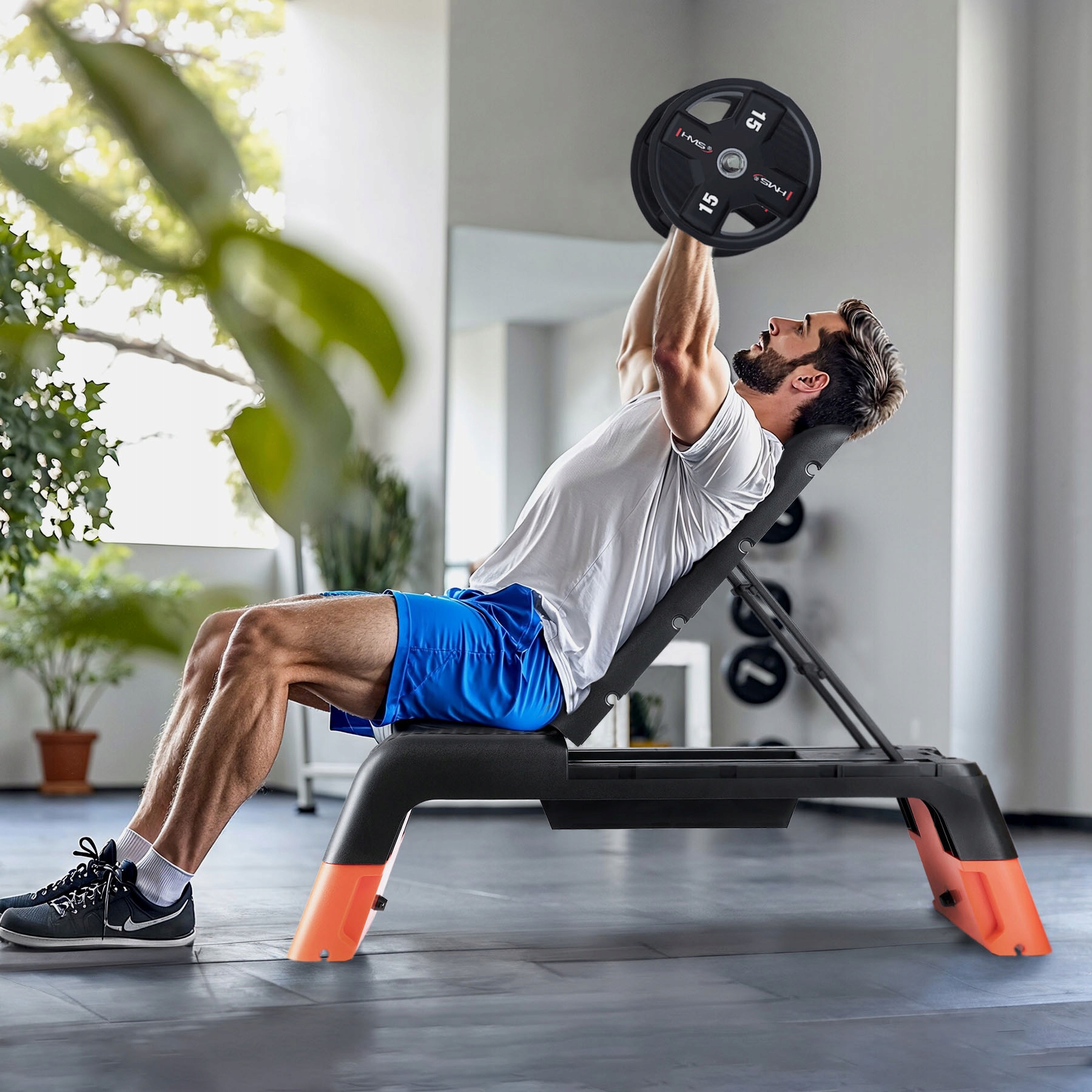 Funkcjonalność stepu i ławki w jednym urządzeniu