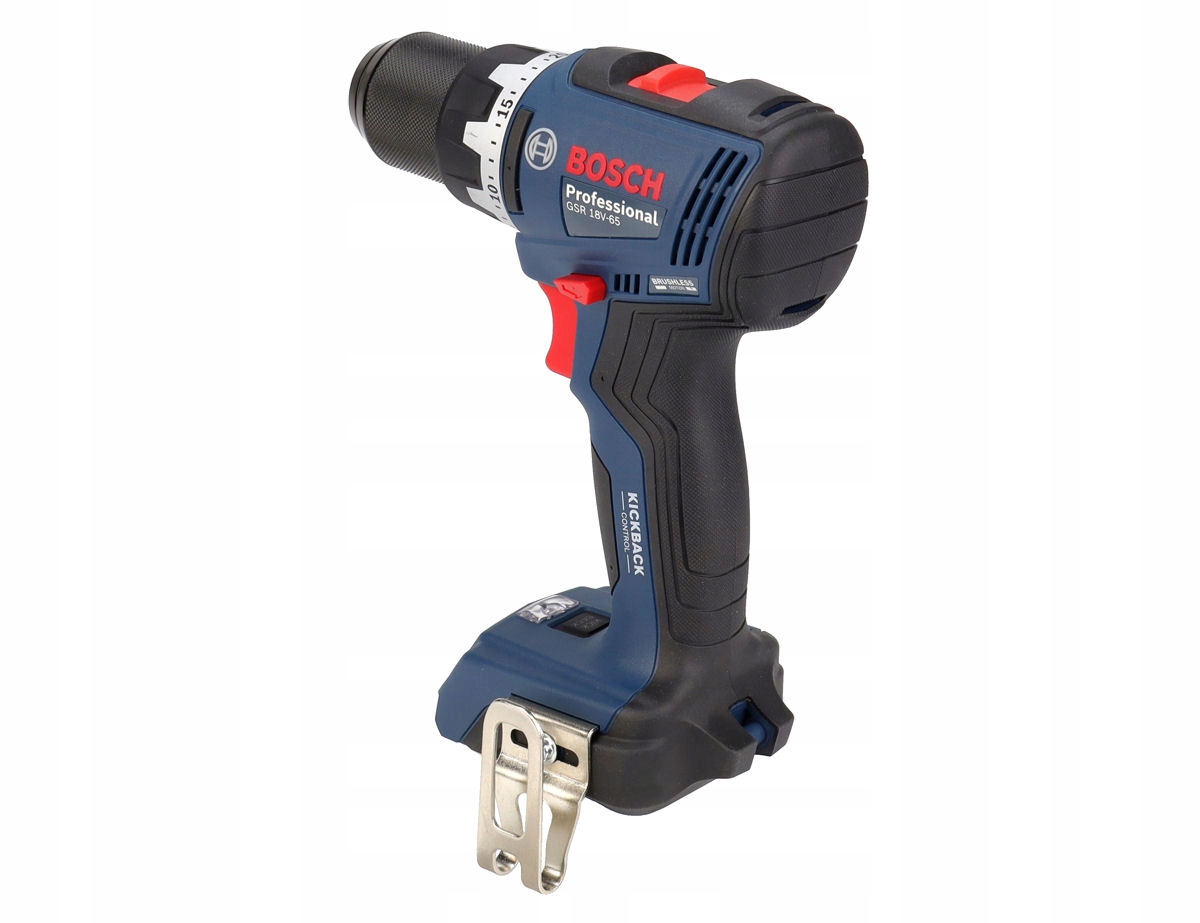 Wiertarko-wkrętarka akumulatorowa GSR 18V-65 BOSCH Professional – Twoje niezawodne narzędzie w każdym projekcie