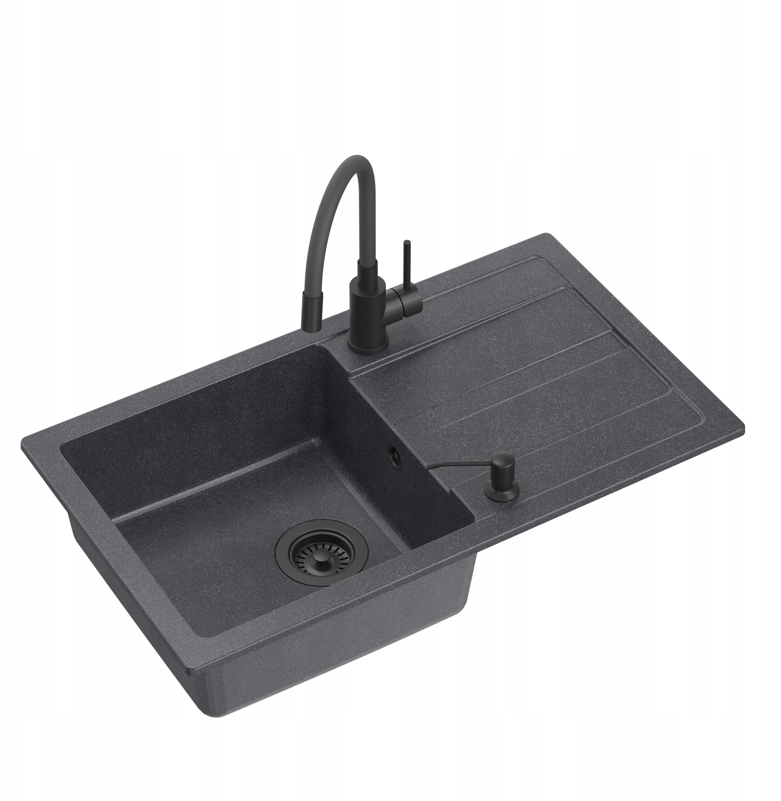 Zlewozmywak odwracalny – możliwość montażu po lewej lub prawej stronie