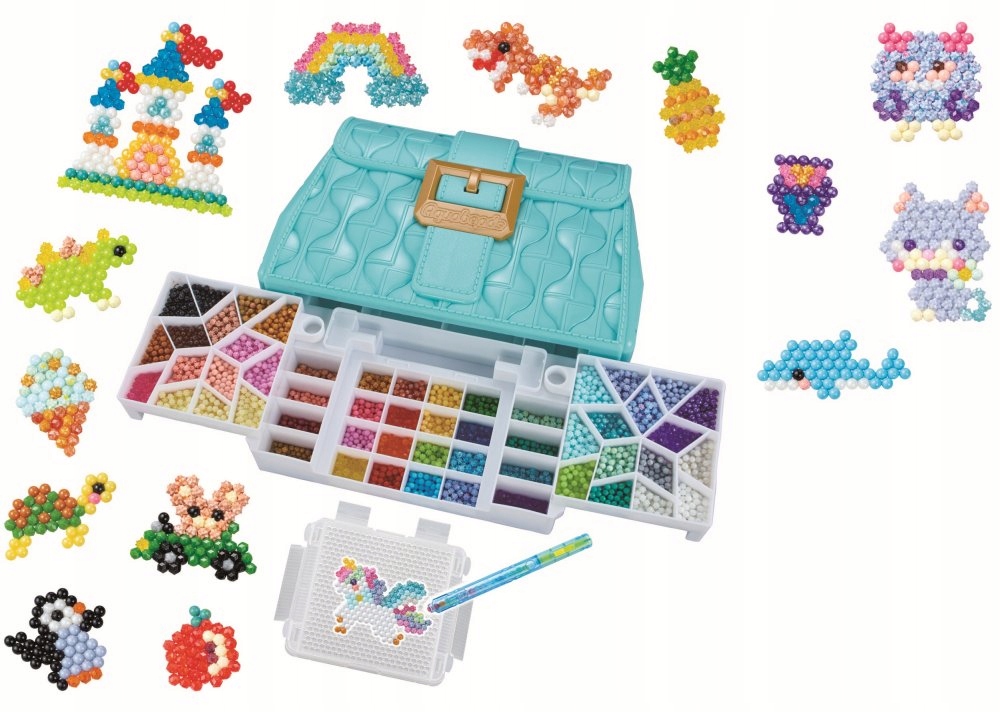 Stylowa torebka z przegródkami – Wygodne przechowywanie koralików