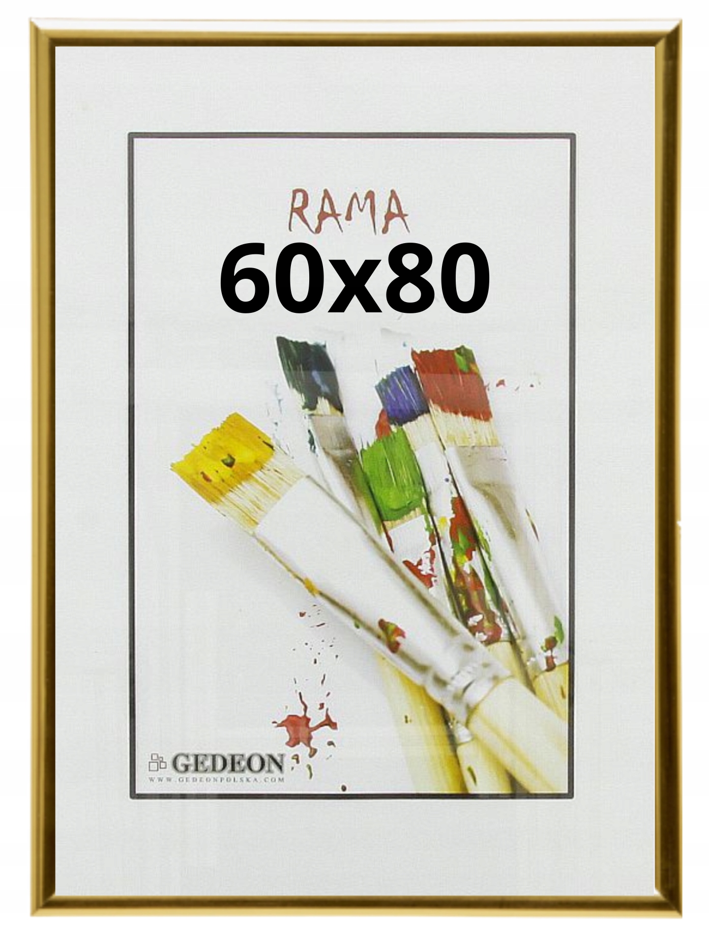 Ramka Sourcing Frame GED 60x80 plastik EASY srebrna – Idealna do Twoich zdjęć