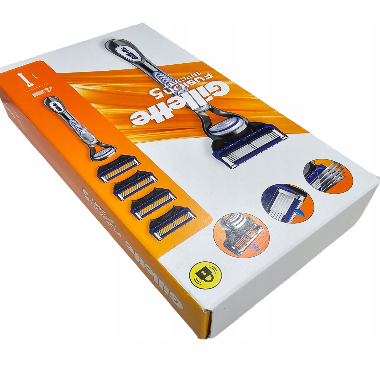 Gillette Fusion 5 Sport – Doskonała maszynka do golenia dla aktywnych