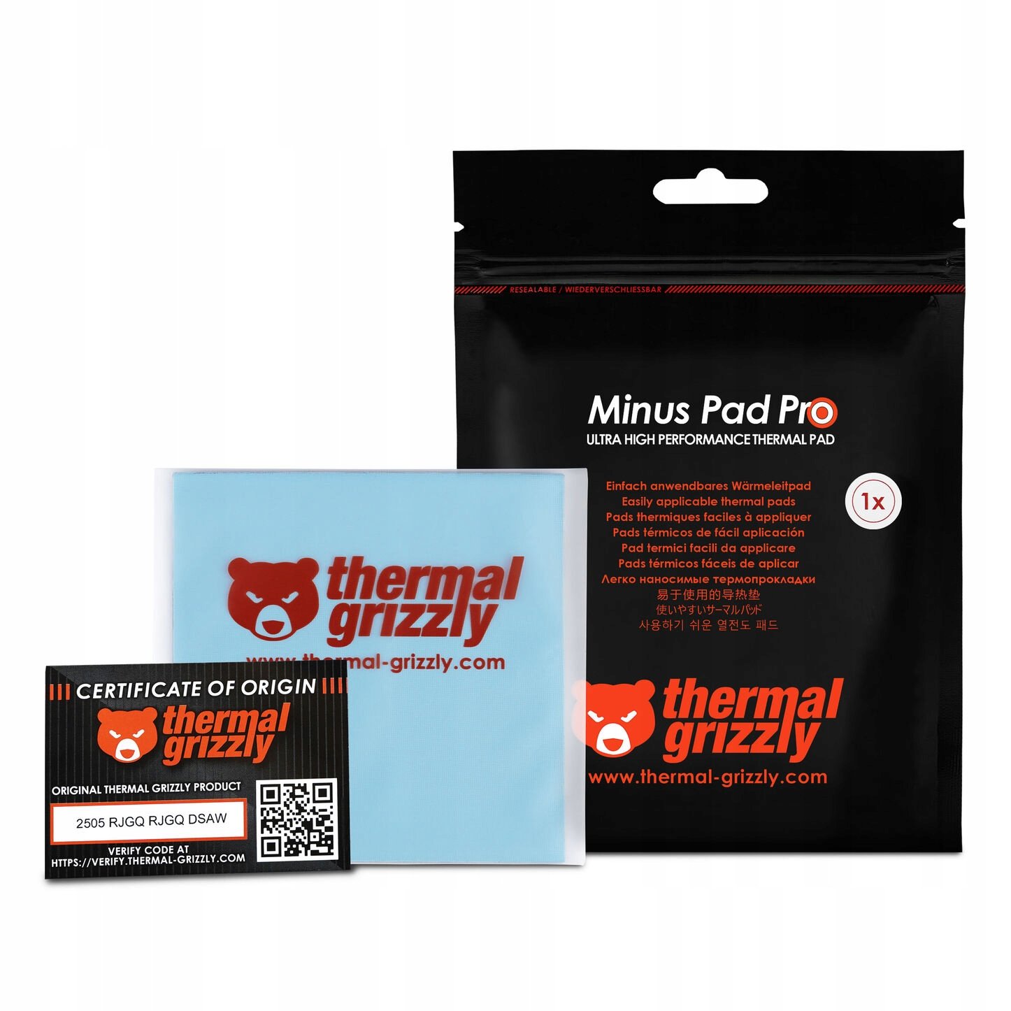 Thermal Grizzly Minus Pad Pro – Doskonałe rozwiązanie dla efektywnego chłodzenia