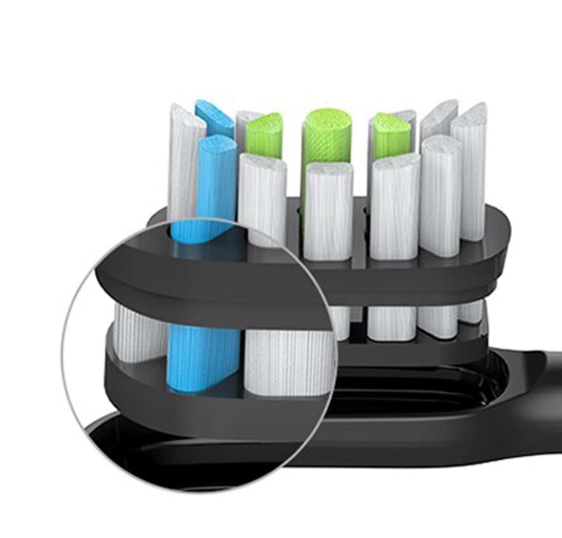 Szybka i łatwa instalacja końcówki szczoteczki