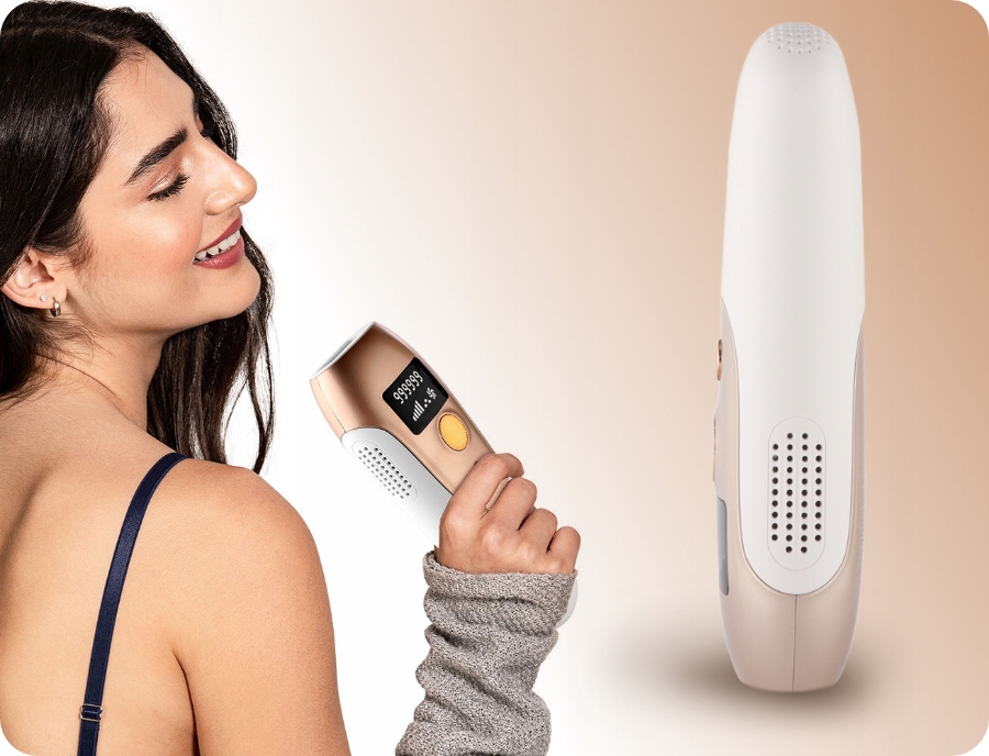 Depilator Laserowy IPL Epilator Lescolton LST-119 – Gładka skóra bez bólu