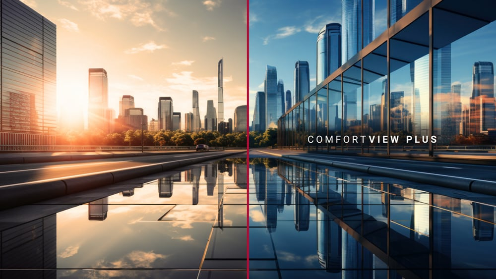 Ulepszony system ComfortView Plus – Ochrona oczu