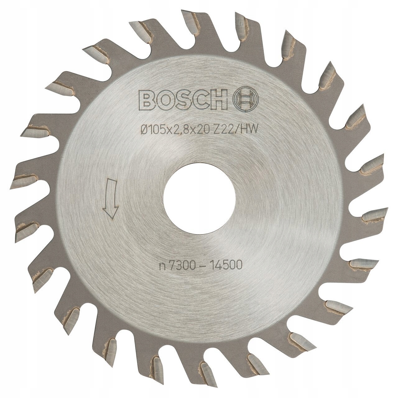 Frez do rowków Bosch 105mm x 20mm – Idealne narzędzie do precyzyjnego frezowania