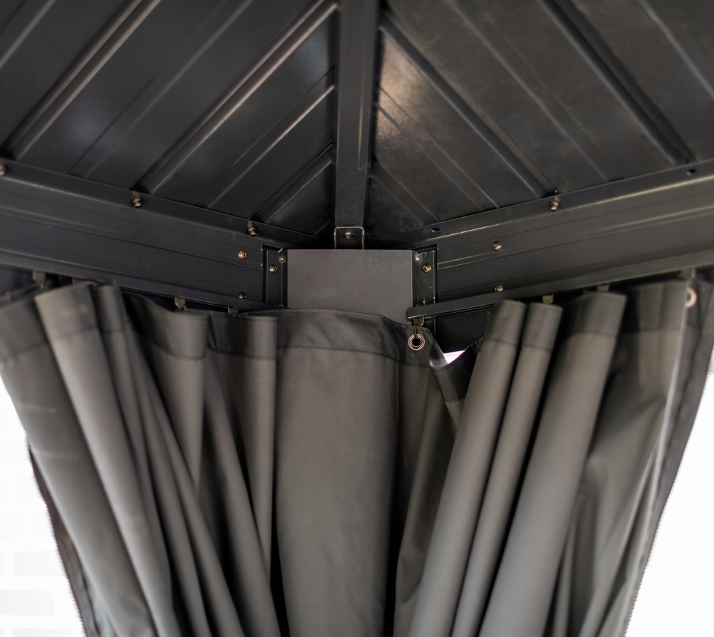 SOJAG Pawilon aluminiowy Marsala 1216 z moskitierą – Elegancja i funkcjonalność w Twoim ogrodzie