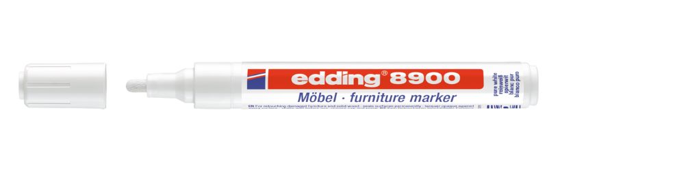 Edding Edding 8900 – Marker do mebli w kolorze białym