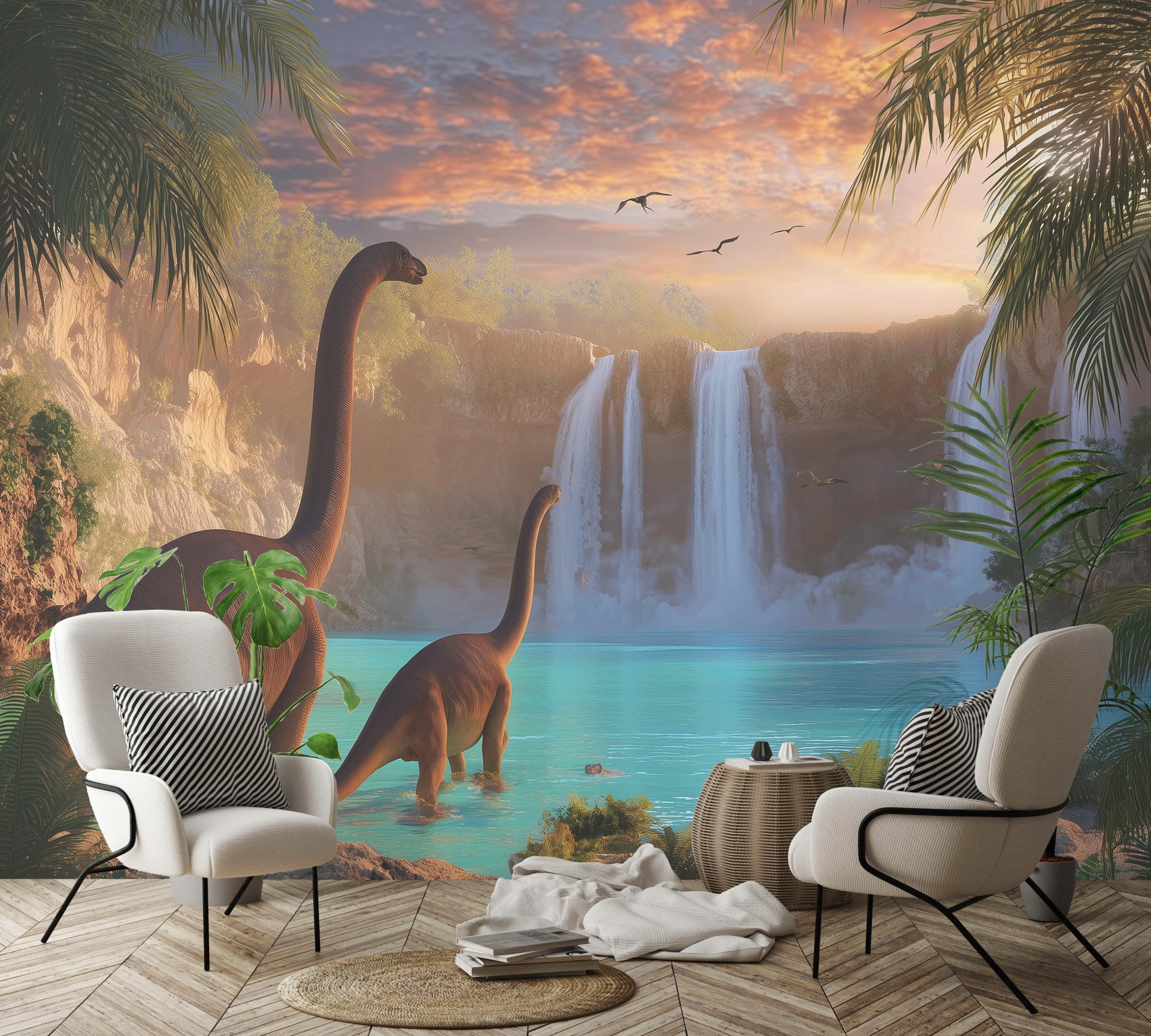 Fototapeta Dla Dzieci Chłopca Dinozaury Tapeta Do Pokoju Dziecka 150x105 – Nowoczesny wystrój dla najmłodszych