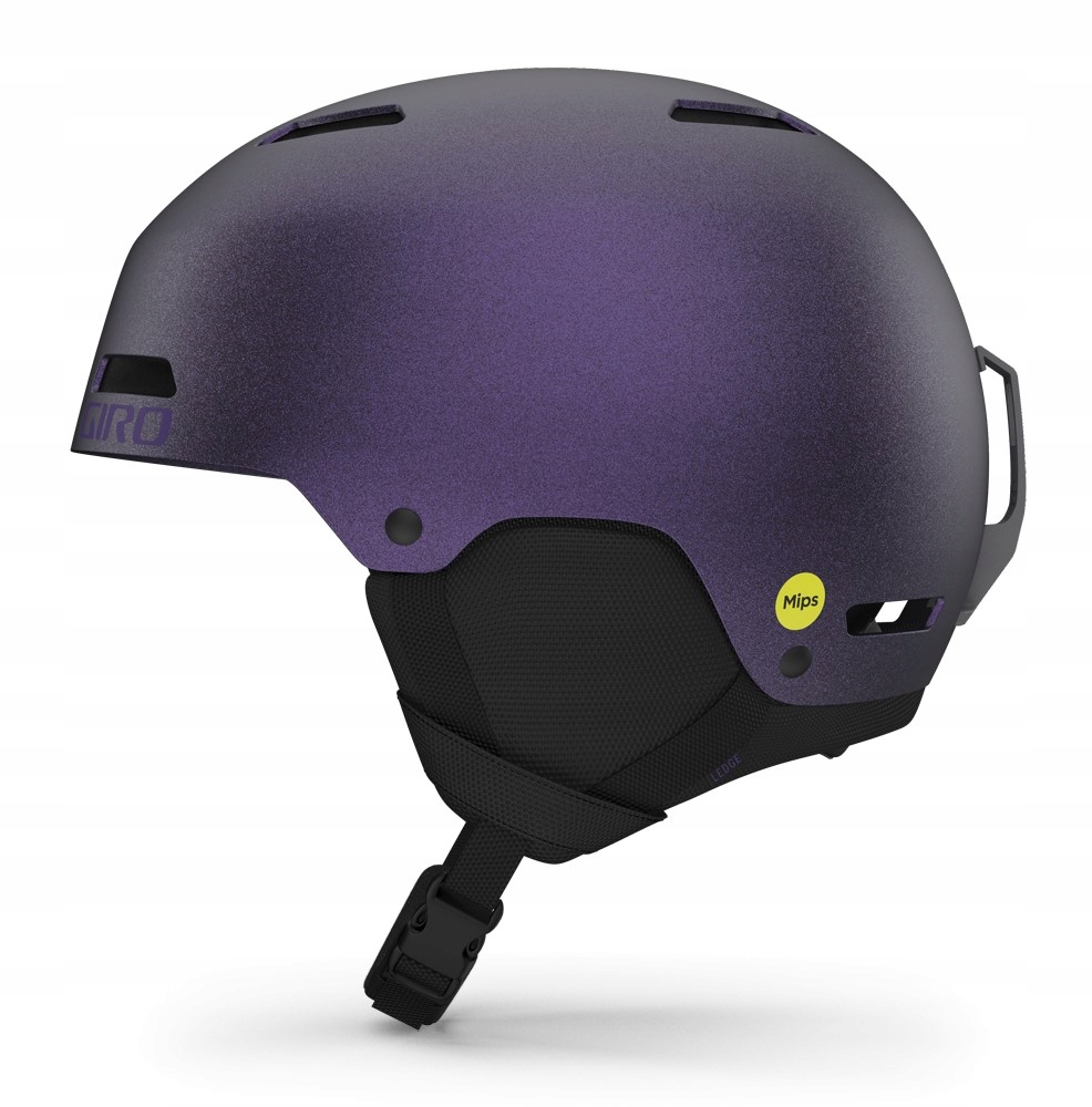 Kask zimowy GIRO LEDGE FS matte black / purple pearl roz. S (52-55.5 cm) – Idealny wybór na stoki