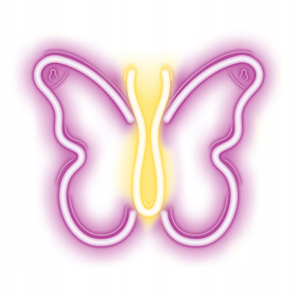 Neon LED MOTYL różowy NNE03 Neolia – Oświetlenie, które zachwyca