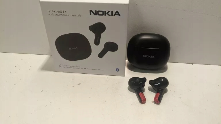 Słuchawki Nokia GO EARBUDS2+ Black TWS-122 – Bezprzewodowa jakość dźwięku