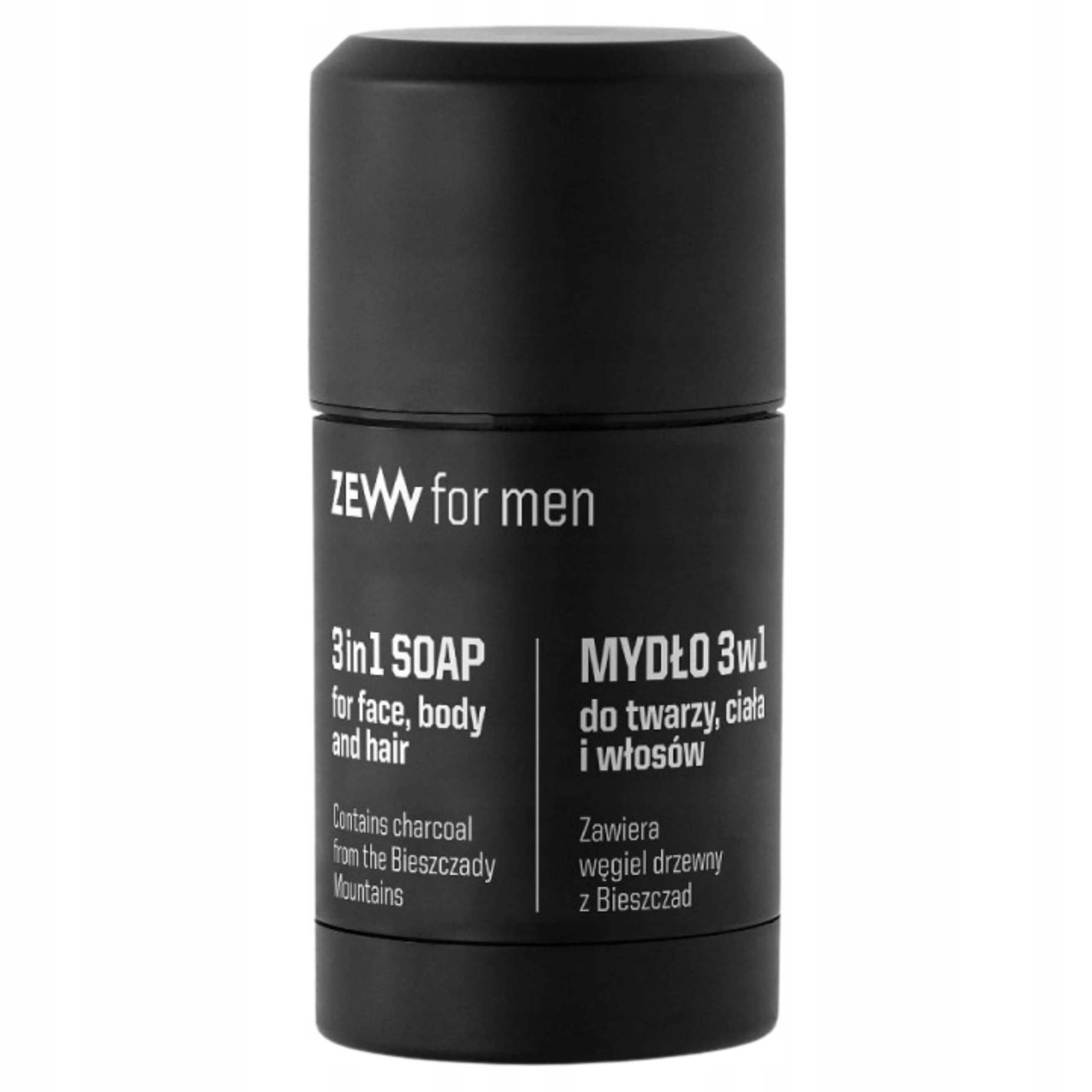 ZEW FOR MEN 3in1 Soap – Mydło w sztyfcie do twarzy, ciała i włosów