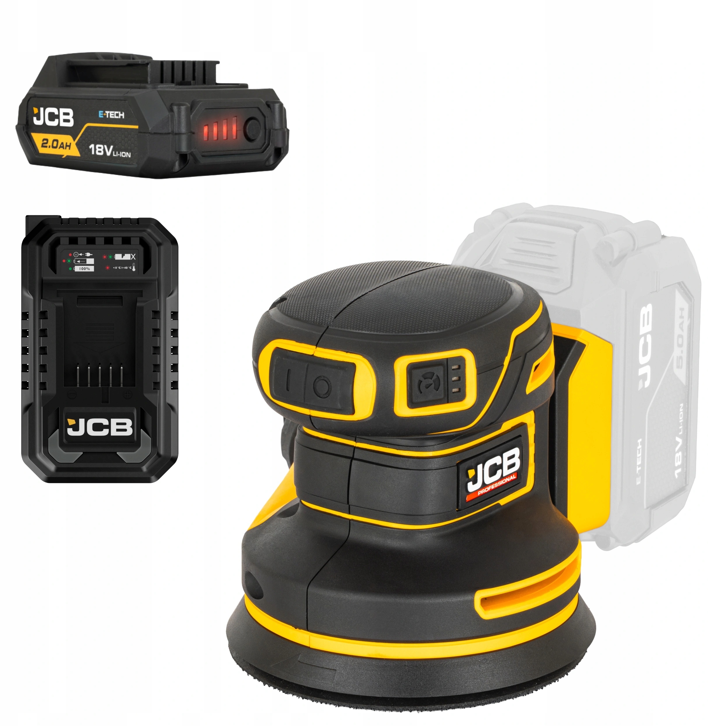 Ładowarka JCB‑18FC‑45 – szybkie ładowanie w 45 minut