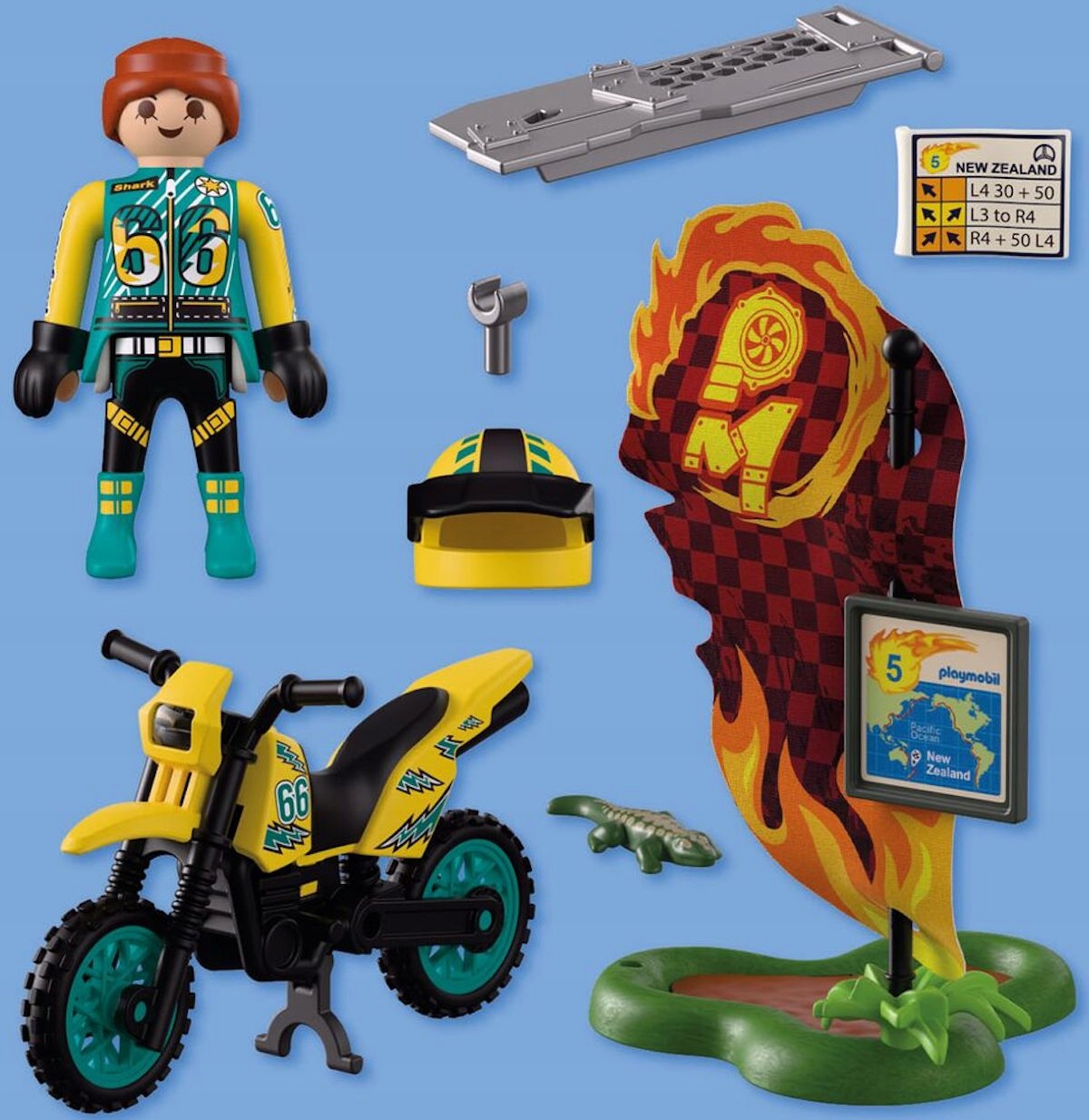 Zestaw klocków konstrukcyjnych dla małych odkrywców