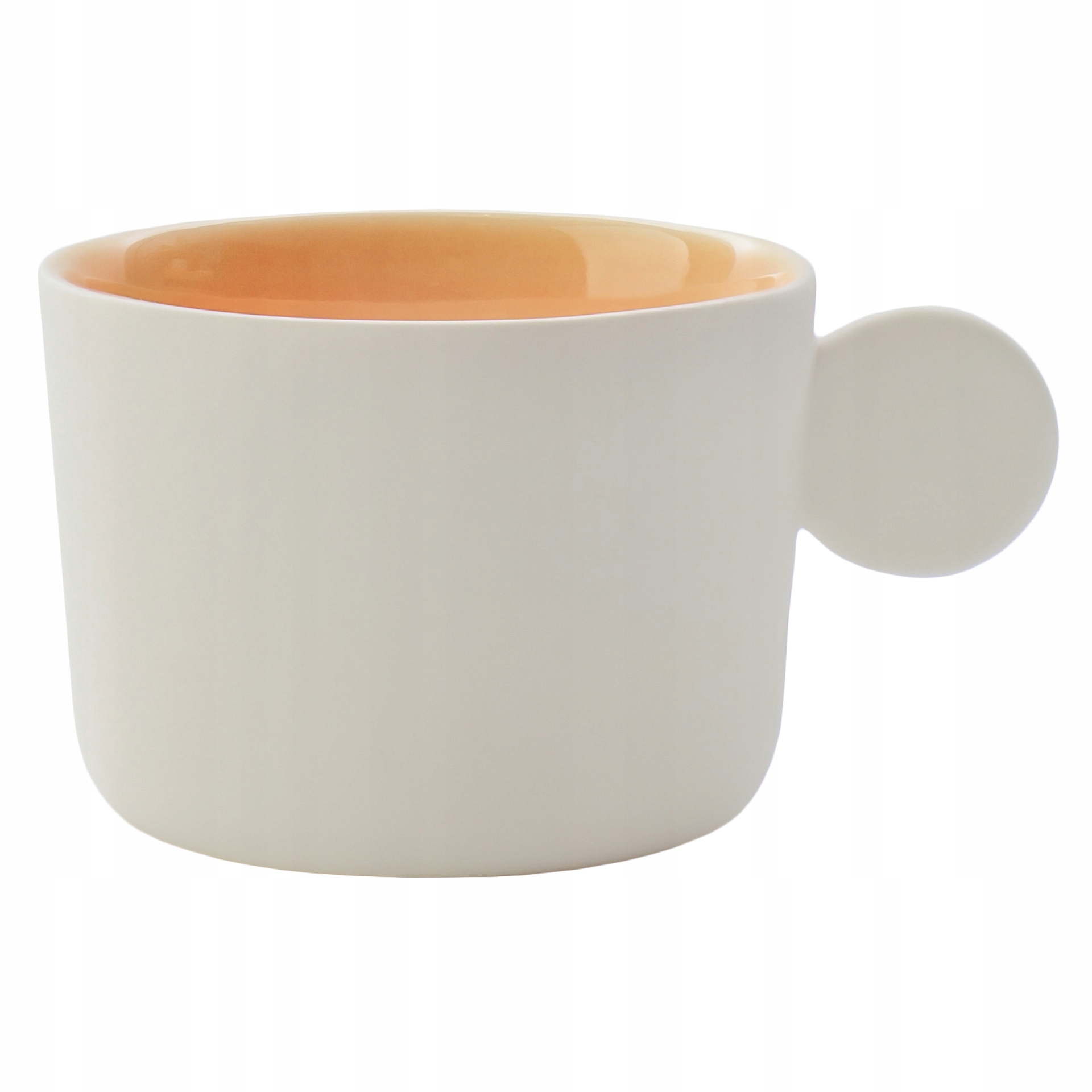 ETER Filiżanka do espresso 100 ml, łososiowa – Elegancja w Twojej kuchni