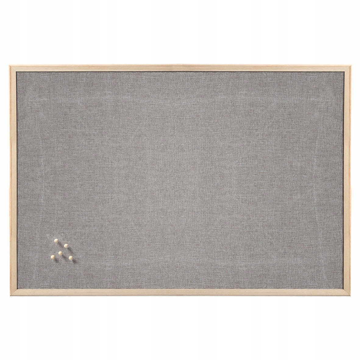 Tablica informacyjna lniana 60 x 80 cm ZELLER – Elegancki dodatek do każdego wnętrza