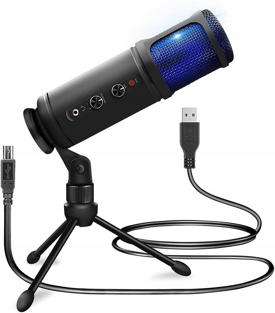 Mikrofon studyjny USB Power Dynamics PCM120 – Idealny do nagrań online