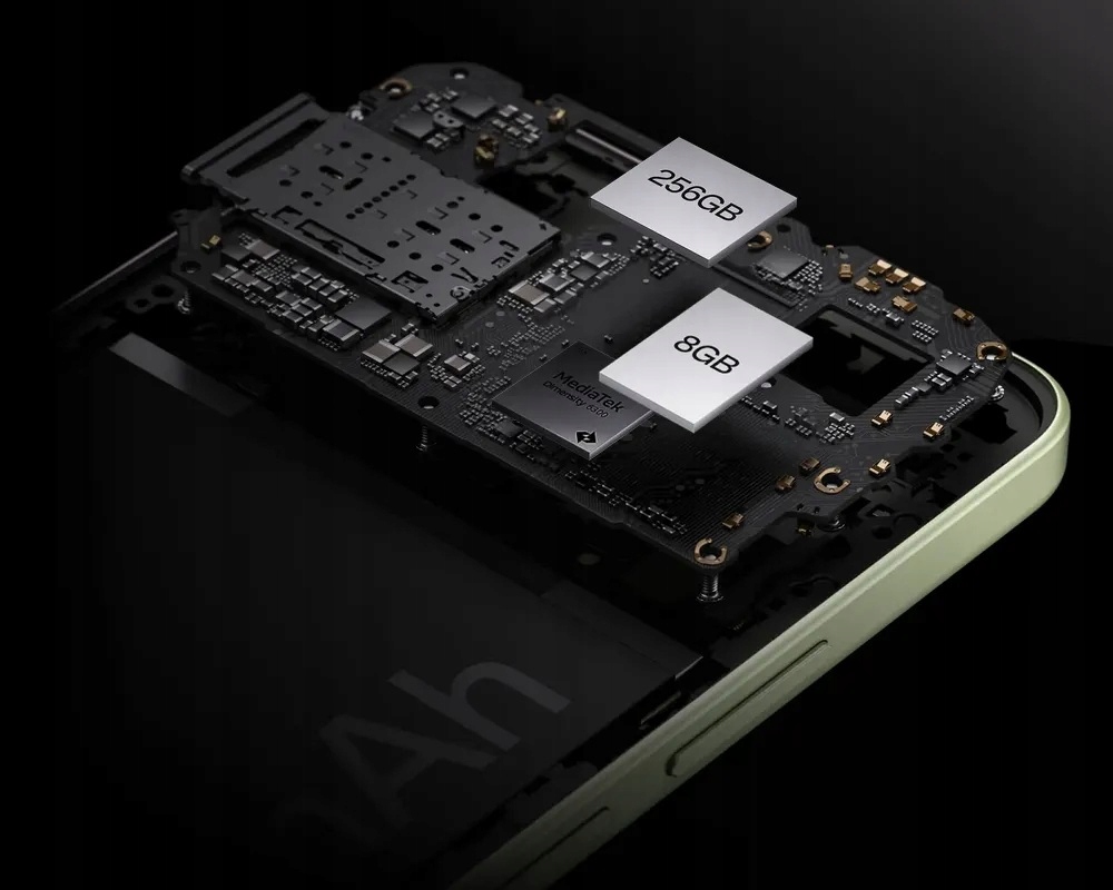 Pojemna bateria 5800 mAh z szybkim ładowaniem 45W SUPERVOOC™