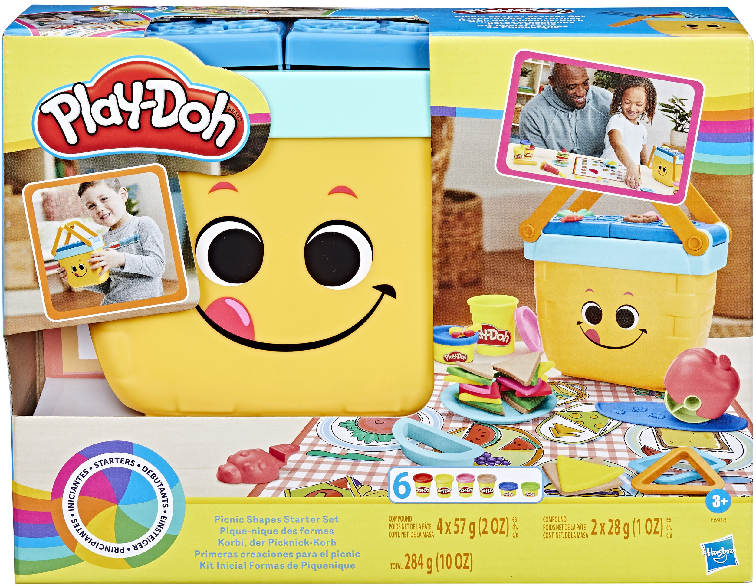 Hasbro Zestaw ciastoliny Hasbro Play-Doh Piknik – Kreatywna zabawa dla dzieci