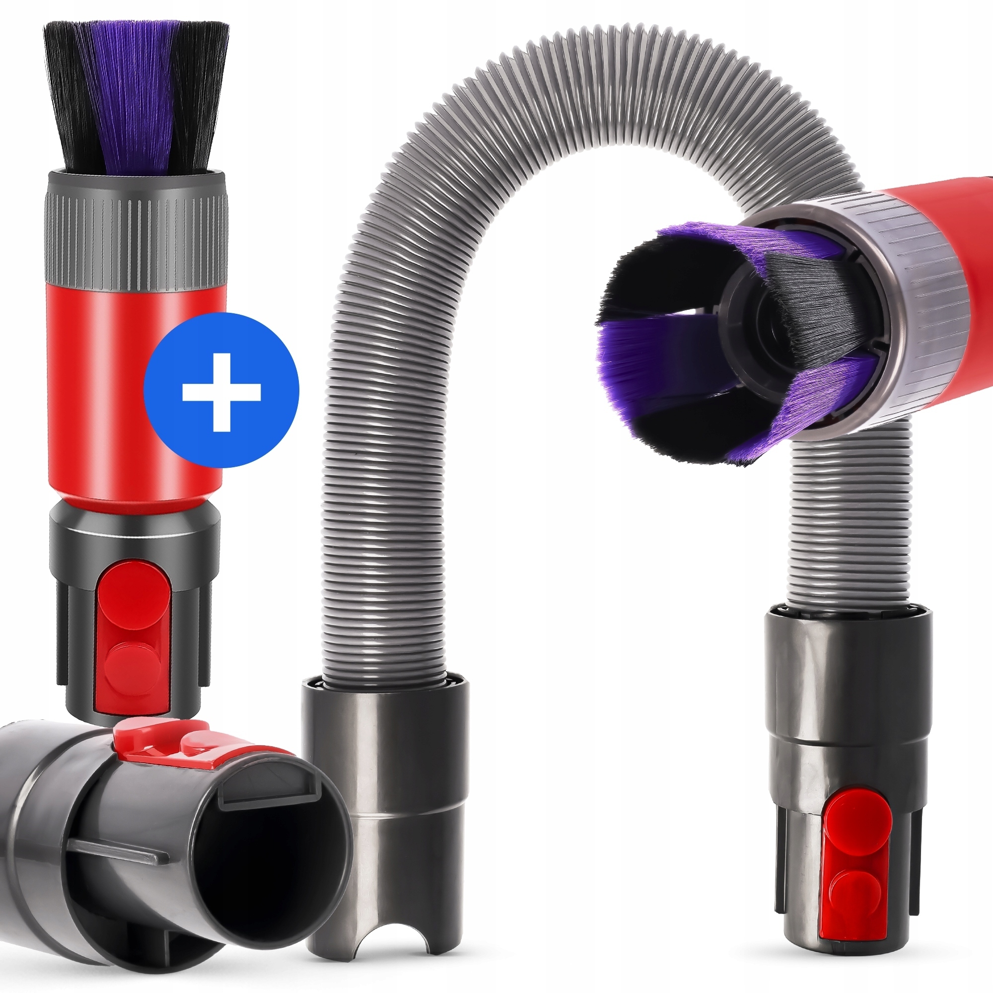Wąż do Odkurzacza Szczotka Miękka Przedłużka Rura Do Dyson V7 V8 V10 V11 – Idealne Uzupełnienie Twojego Odkurzacza
