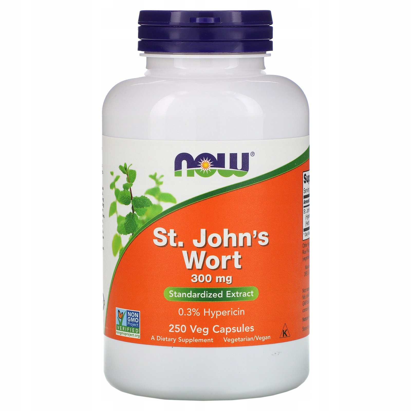 NOW FOODS St. Johns Wort – Wyciąg z dziurawca dla zdrowia i dobrego samopoczucia
