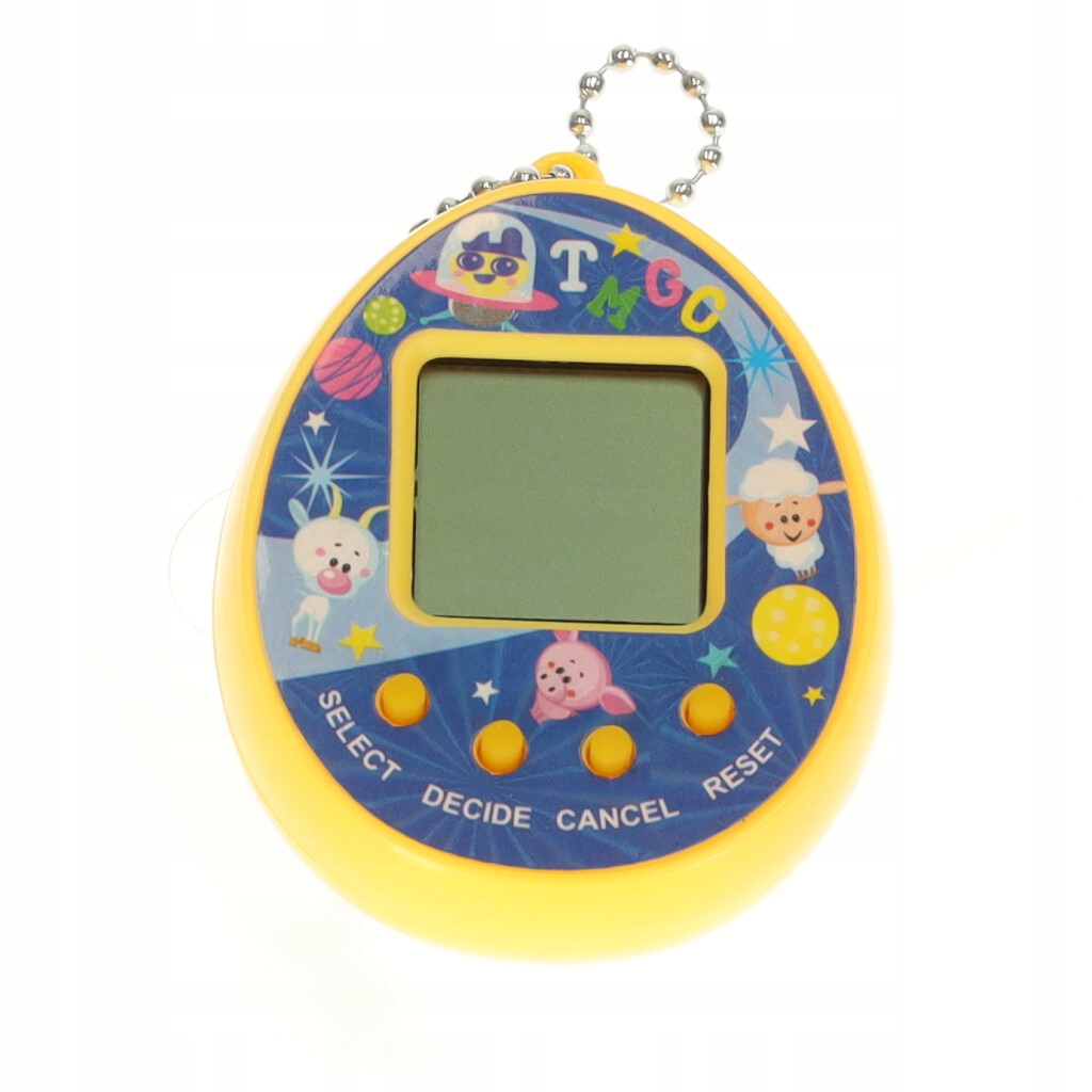 Zabawka Tamagotchi elektroniczna gra jajko żółte – Wybierz i wyhoduj swoje zwierzątko