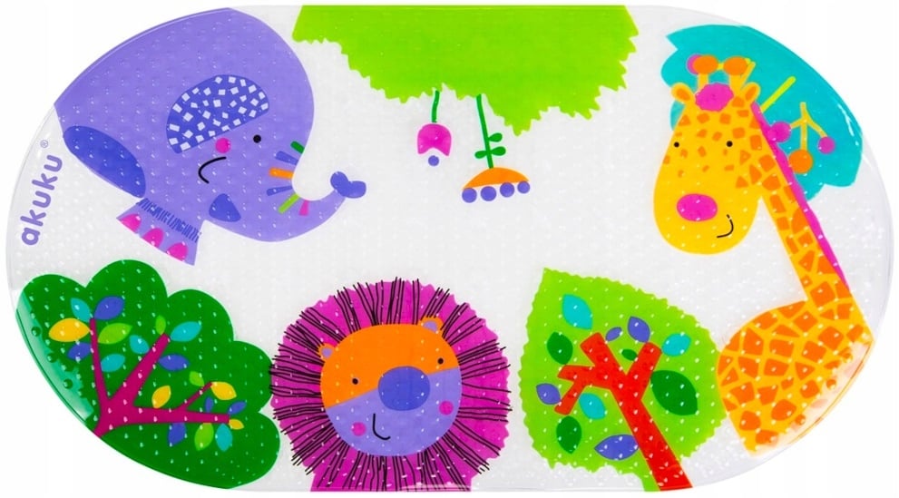 Mata antypoślizgowa Akuku A0655 – Bezpieczne kąpiele dla dzieci