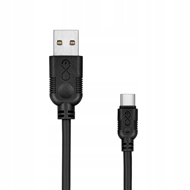 Kabel USB-A - USB-C 0,9 m Czarny – Idealne rozwiązanie do ładowania i przesyłania danych