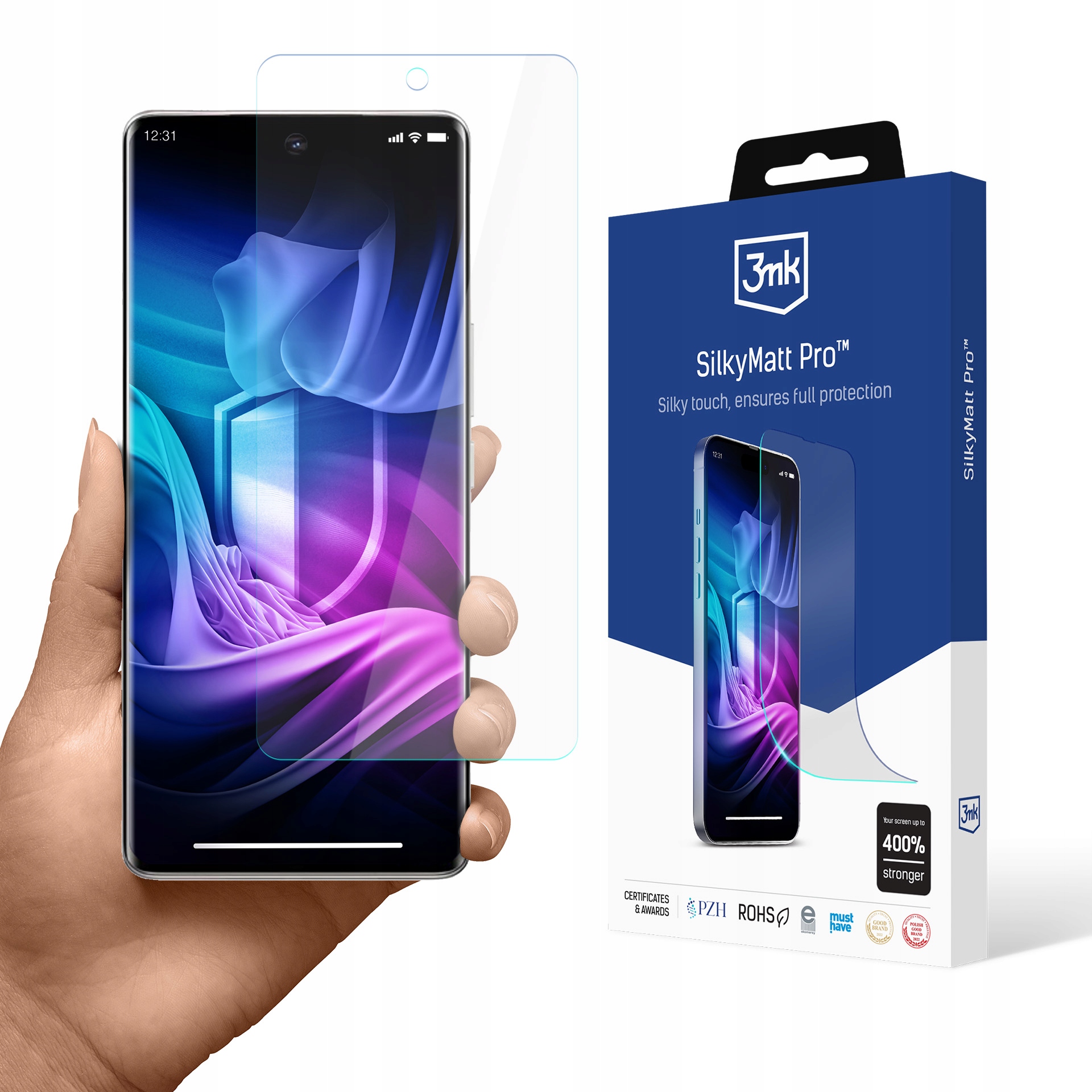 VIVO S19 PRO V2362A - 3MK SILKY MATT PRO – Ochrona ekranu na najwyższym poziomie