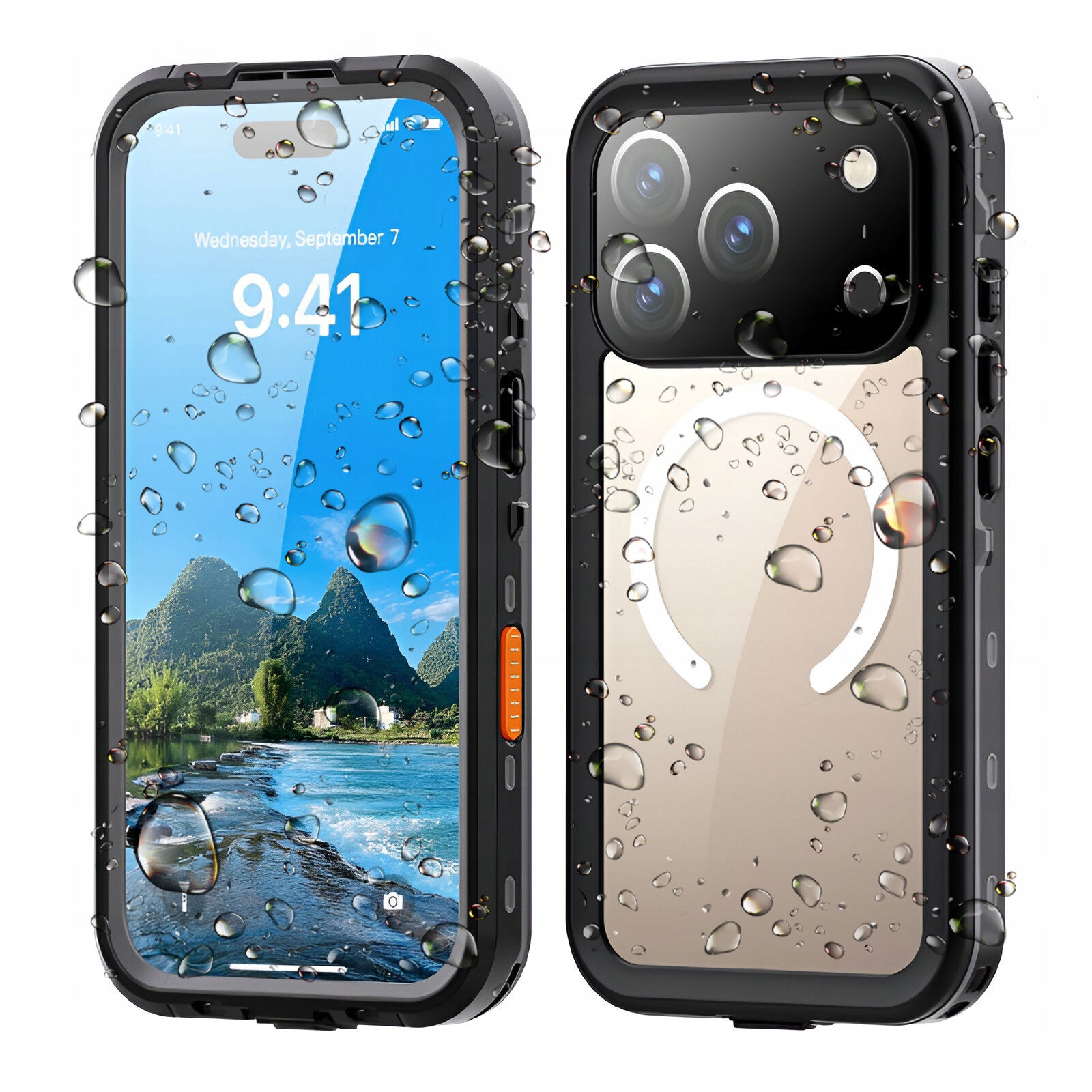 Etui wodoodporne pancerne 360° Supero MagSafe do iPhone 17 Pro – Ochrona na najwyższym poziomie