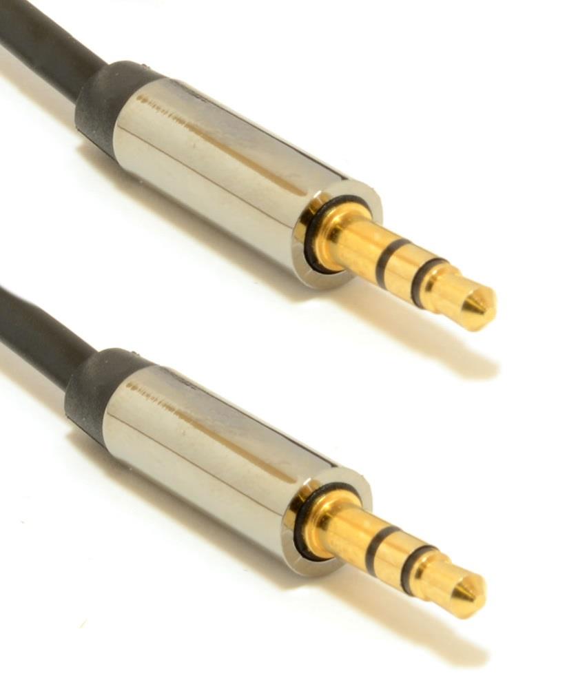 Wysoka jakość dźwięku dzięki kablowi stereo minijack-minijack