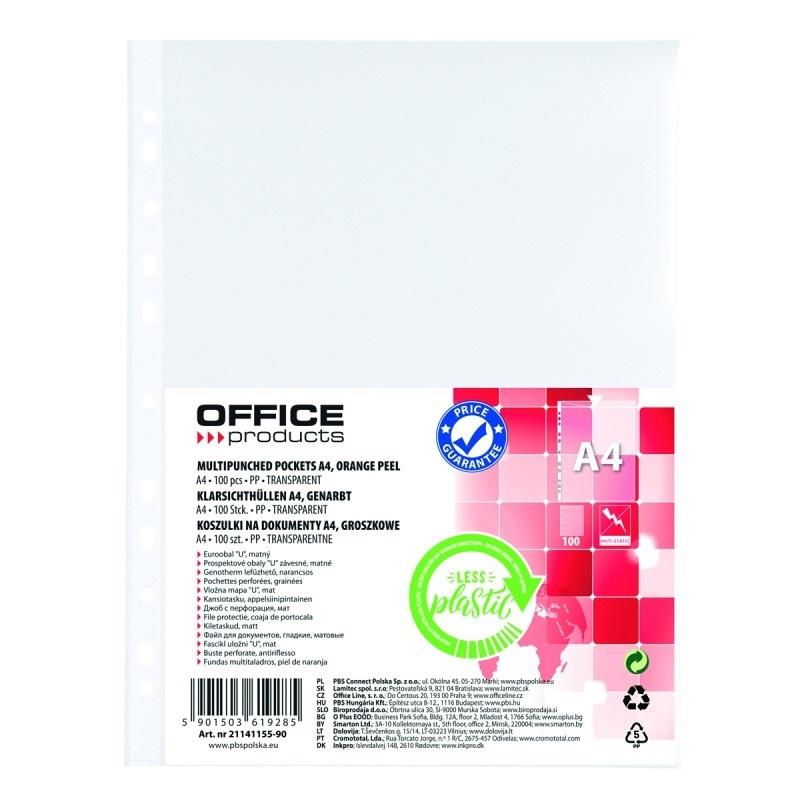 Koszulki na dokumenty OFFICE PRODUCTS – Praktyczne rozwiązanie dla biura