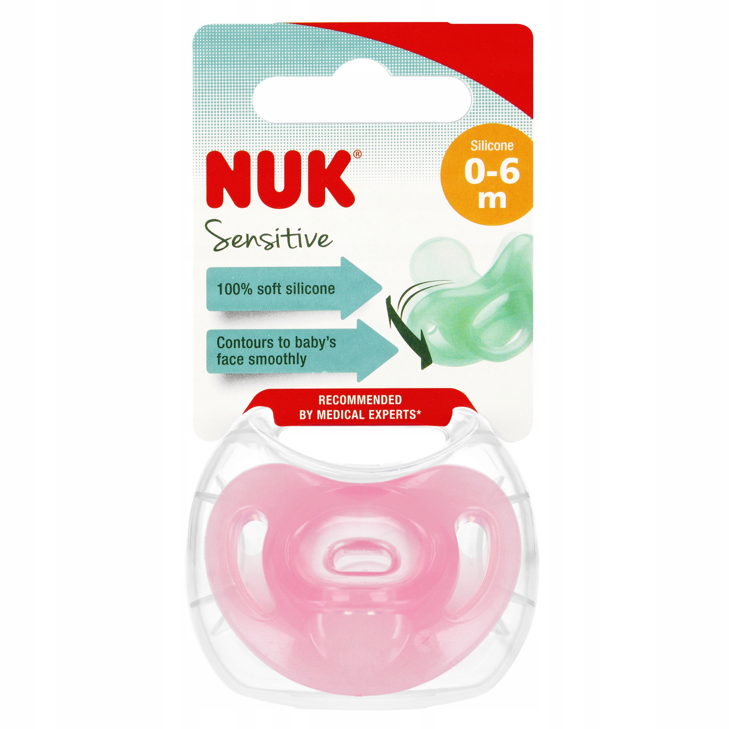 NUK Smoczek USP 0-6M Sensitive – Idealny dla zdrowego rozwoju niemowląt