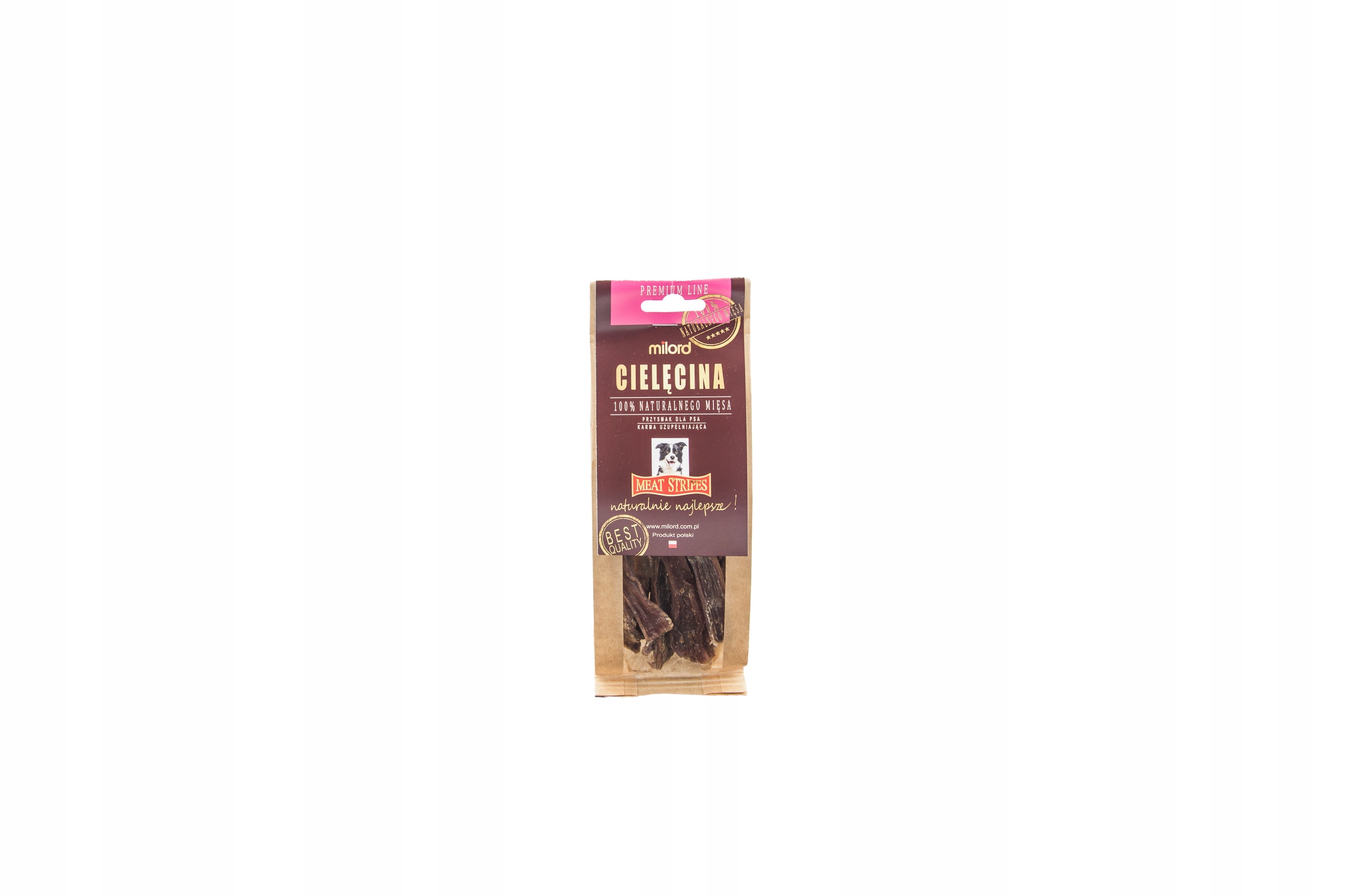 Naturalne składniki - 100% cielęciny bez dodatków